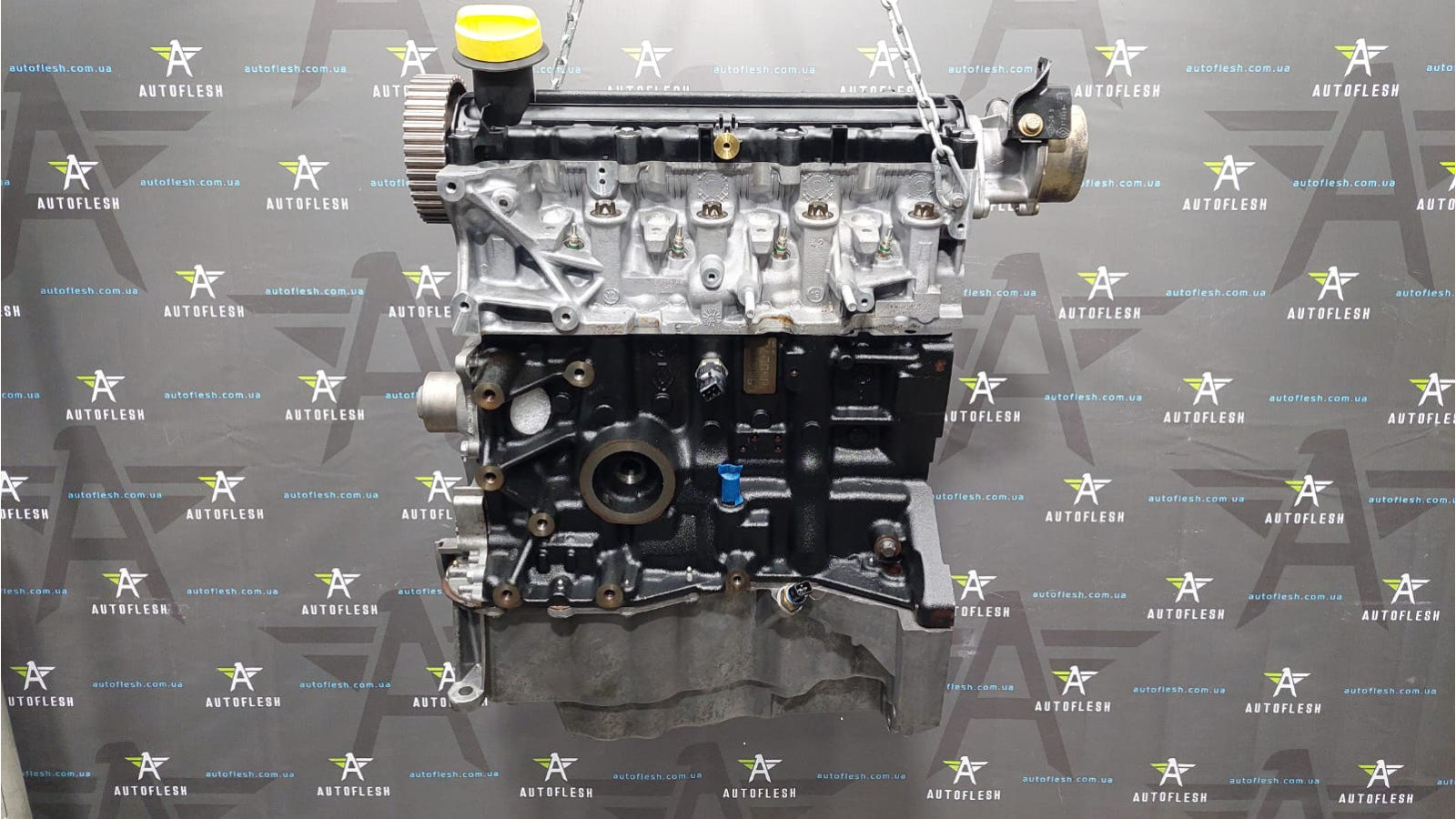 Двигатель 1.5 dCi K9K724, 7701476605 Euro 4 Delphi Dacia Nissan Renault бу